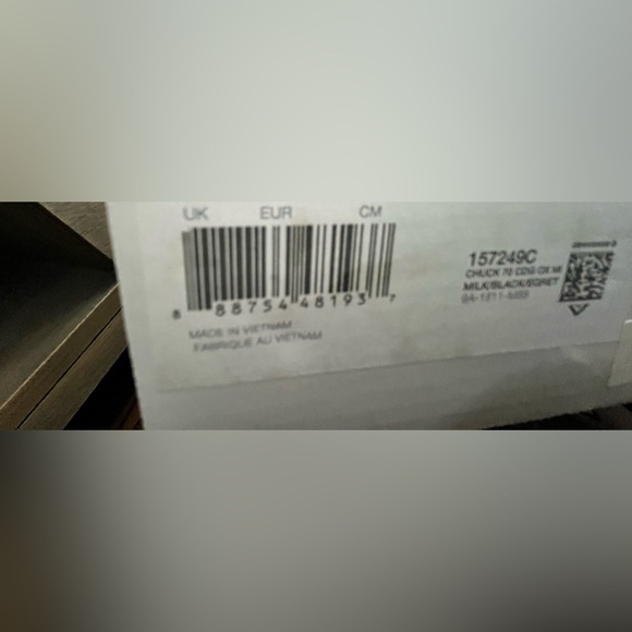 Comme Des Garçons PLAY Chuck 70 Converse - Picture 2 of 5